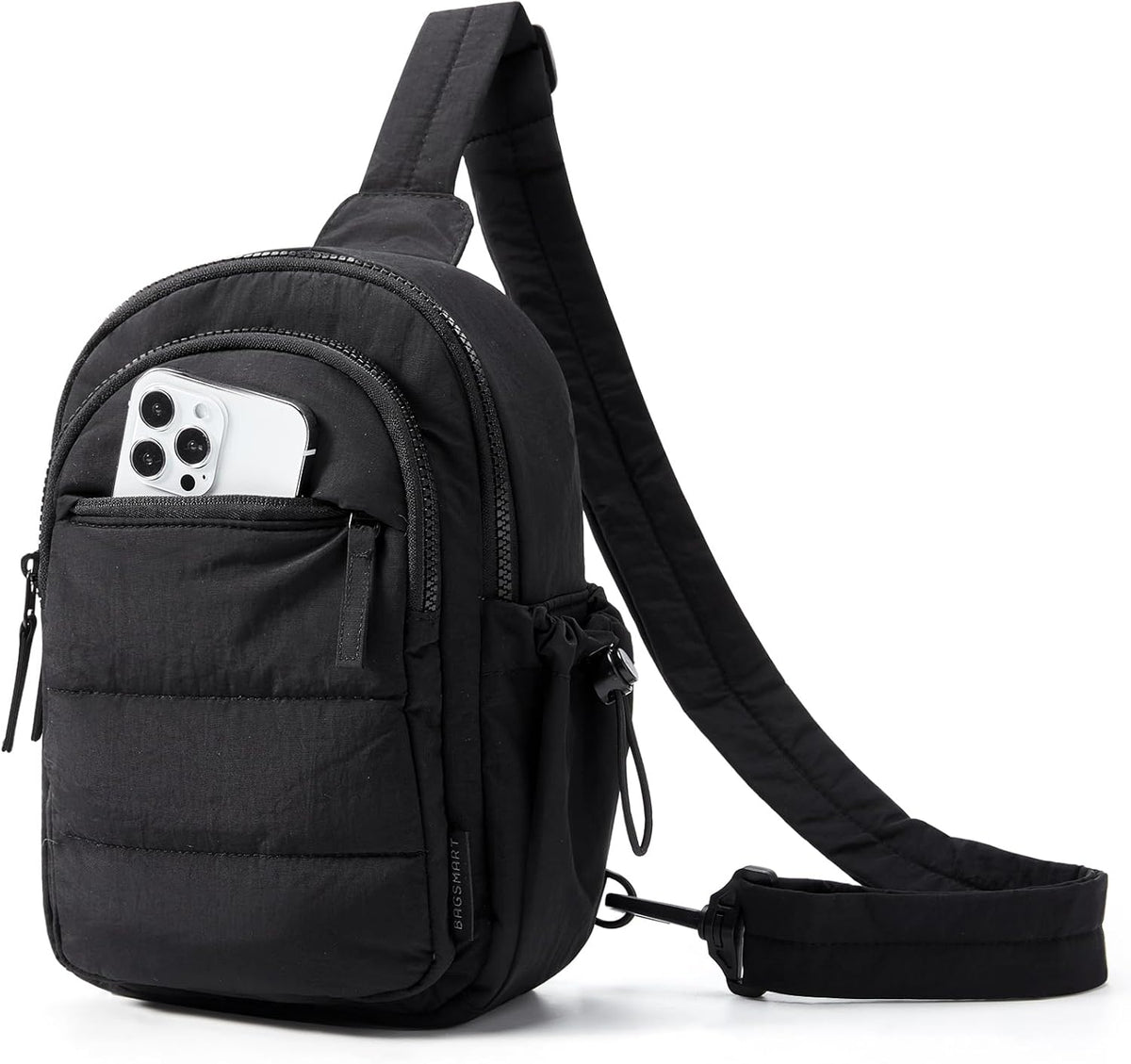 Small Sling Bag for Women, Puffer Crossbody Bag Purses Hobo Handbag Fanny Packs for Travel Hiking