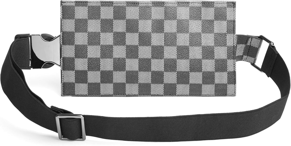 Luxury Travel Wallet – Hidden Money Belt, RFID-Blocking, Anti-Theft Passport Holder for Men & Women (Black Crest)
