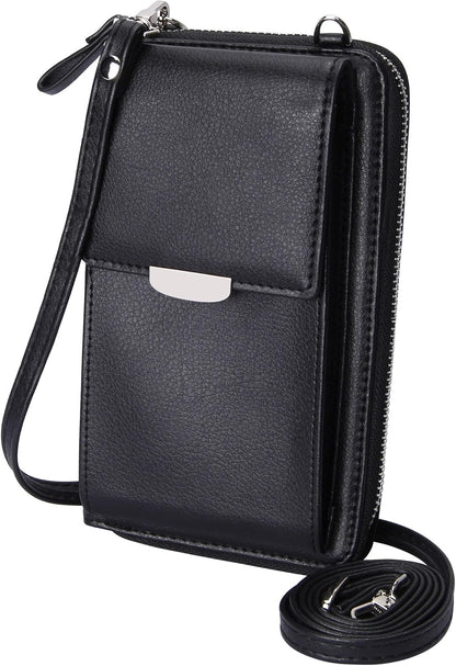 Small Crossbody Bag Cell Phone Purse Wallet with Credit Card Slots for Women