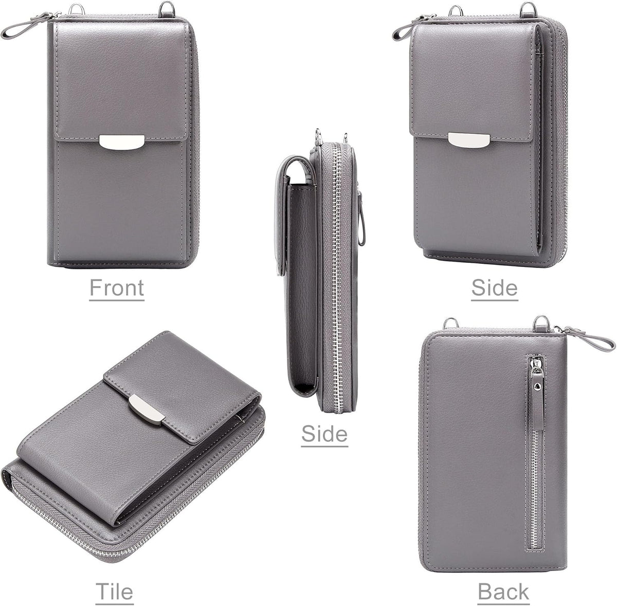 Small Crossbody Bag Cell Phone Purse Wallet with Credit Card Slots for Women