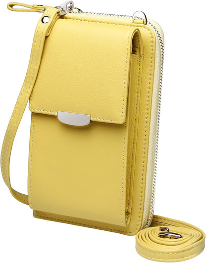 Small Crossbody Bag Cell Phone Purse Wallet with Credit Card Slots for Women