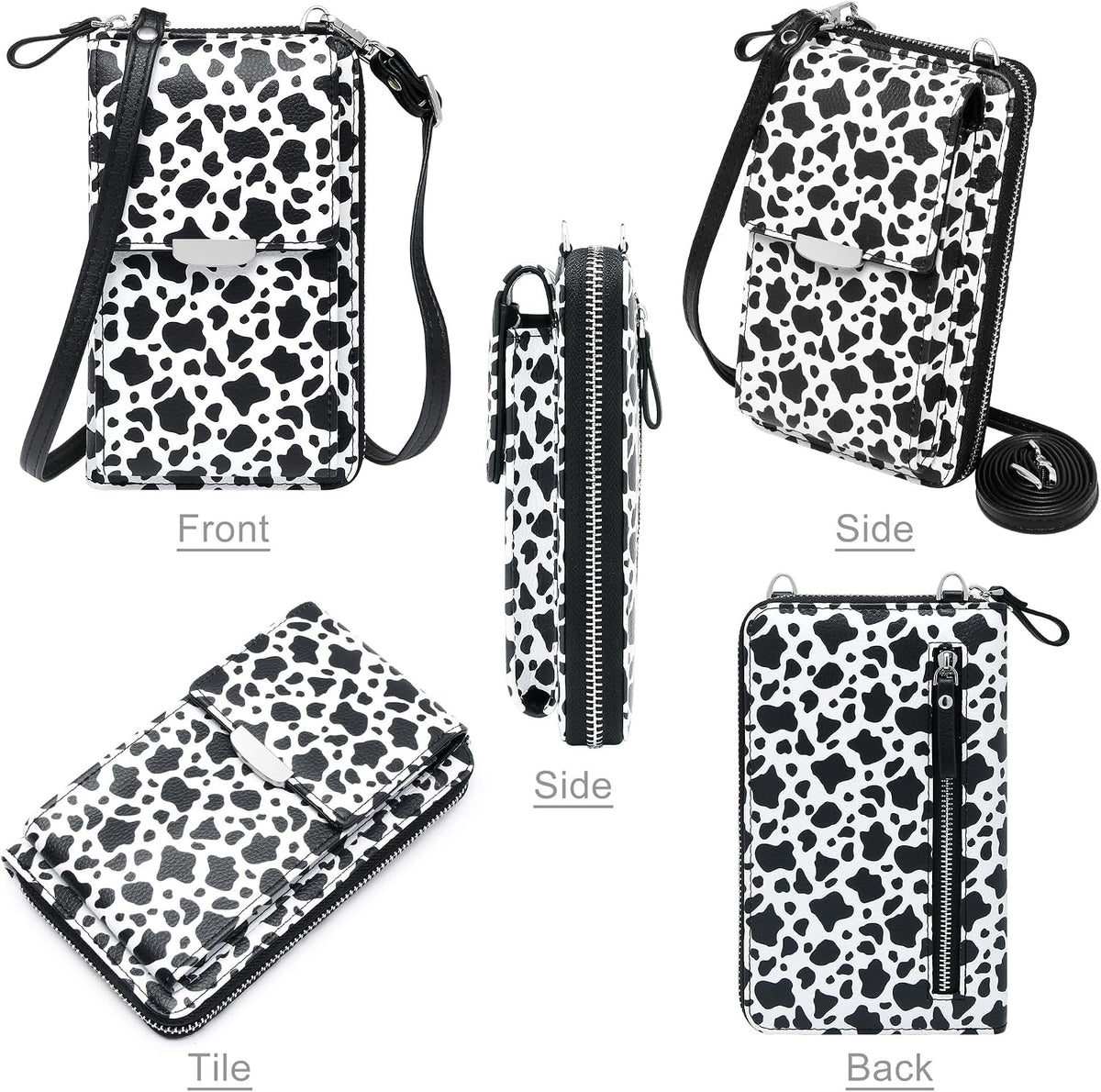 Small Crossbody Bag Cell Phone Purse Wallet with Credit Card Slots for Women