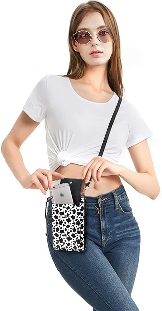 Small Crossbody Bag Cell Phone Purse Wallet with Credit Card Slots for Women