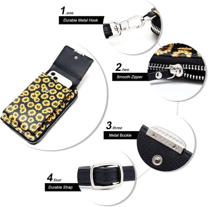 Small Crossbody Bag Cell Phone Purse Wallet with Credit Card Slots for Women