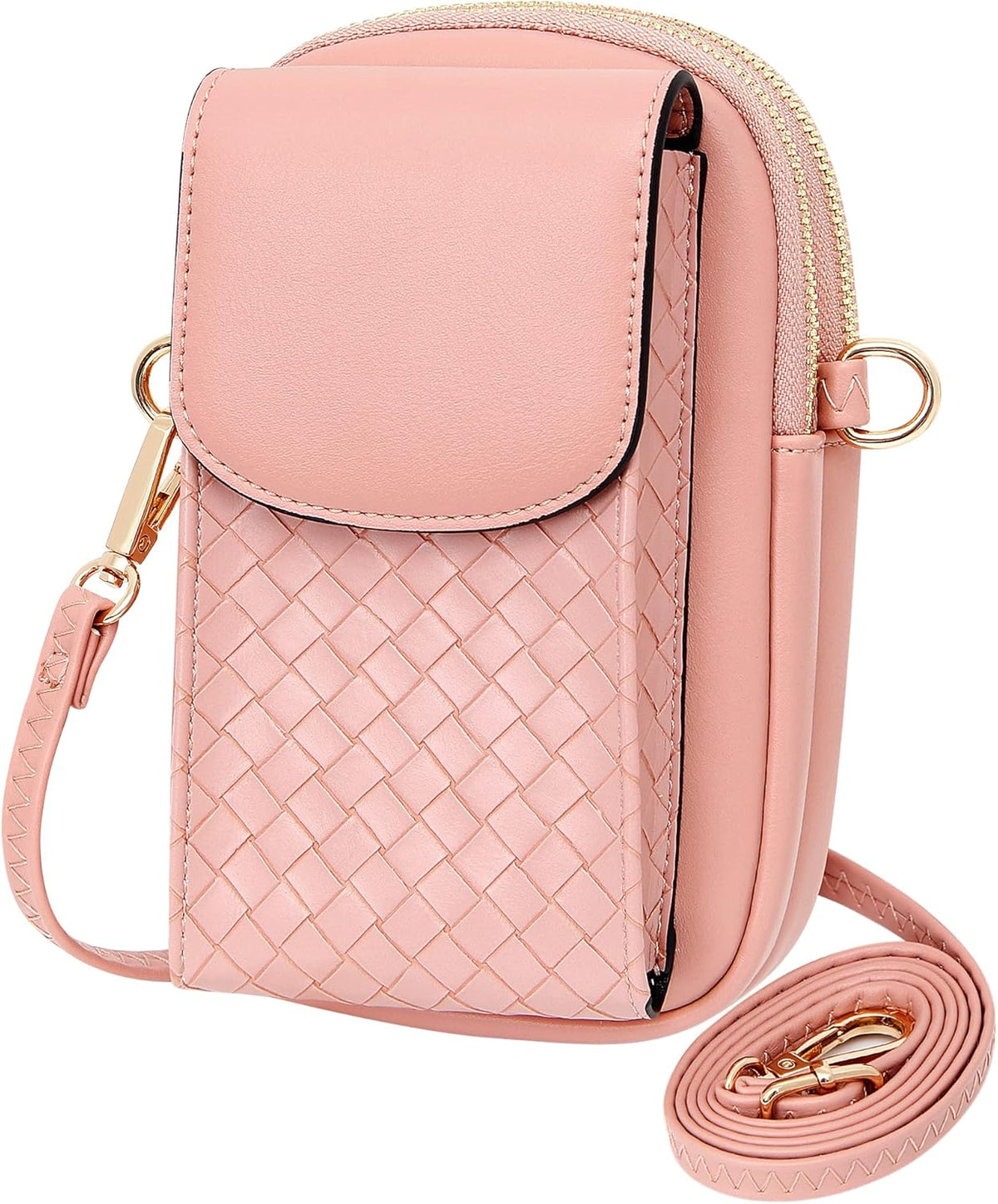 Small Crossbody Bag Cell Phone Purse Wallet with Credit Card Slots for Women