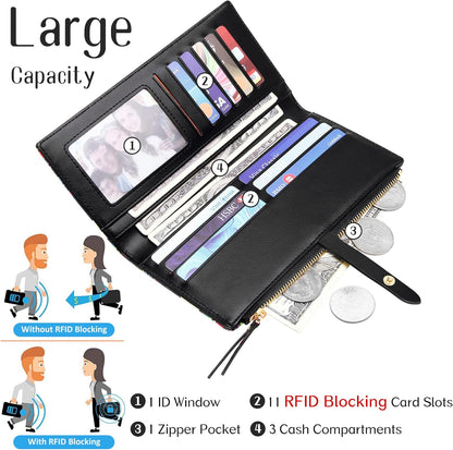 Small Crossbody Bag Cell Phone Purse Wallet with Credit Card Slots for Women