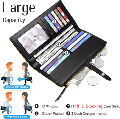 Small Crossbody Bag Cell Phone Purse Wallet with Credit Card Slots for Women