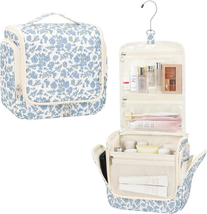 Hanging Toiletry Bag for Men and Women, Travel Toiletries Bag Water-resistant Large Makeup Cosmetic Organizer Storage, Shaving Dopp Kit Shower Bathroom Hygiene Bags, Carry-on Travel Essentials