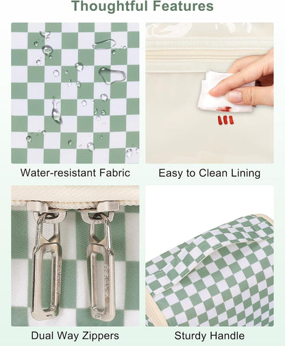 Hanging Toiletry Bag for Men and Women, Travel Toiletries Bag Water-resistant Large Makeup Cosmetic Organizer Storage, Shaving Dopp Kit Shower Bathroom Hygiene Bags, Carry-on Travel Essentials