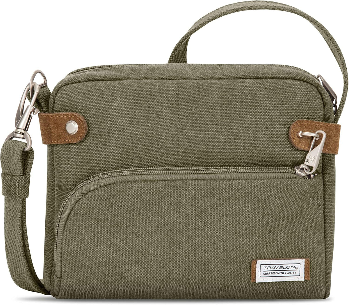 Anti-Theft Heritage Small Crossbody Bag