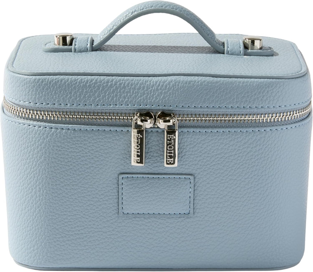 Mini Vanity Case Lavender Pink - Stylish Travel Makeup Bag Organizer With Removable Dividers