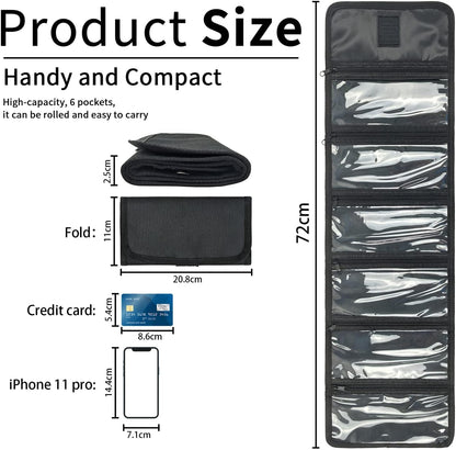 Money Organizer,Money Holder with Zipper Cash Envelopes | Money Bag Cash Organizer Cash Bag Budget Binder Money Saving Binder for Budgeting,Receipt and Tips,Holiday Shopping,Gifts