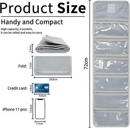 Money Organizer,Money Holder with Zipper Cash Envelopes | Money Bag Cash Organizer Cash Bag Budget Binder Money Saving Binder for Budgeting,Receipt and Tips,Holiday Shopping,Gifts
