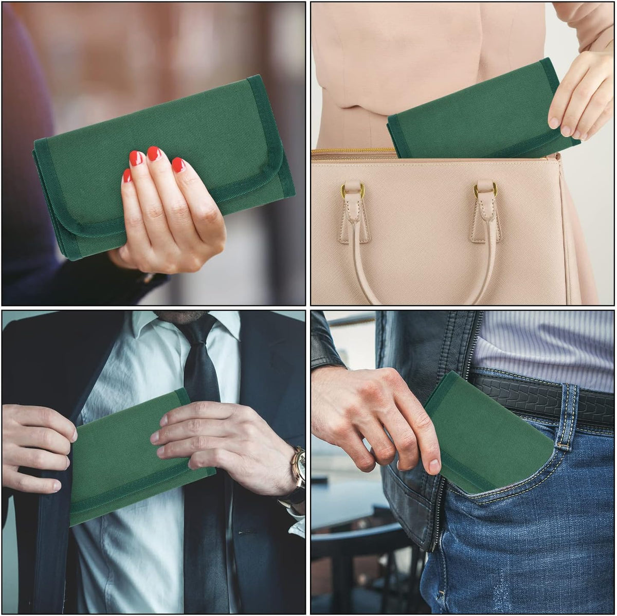 Money Organizer,Money Holder with Zipper Cash Envelopes | Money Bag Cash Organizer Cash Bag Budget Binder Money Saving Binder for Budgeting,Receipt and Tips,Holiday Shopping,Gifts
