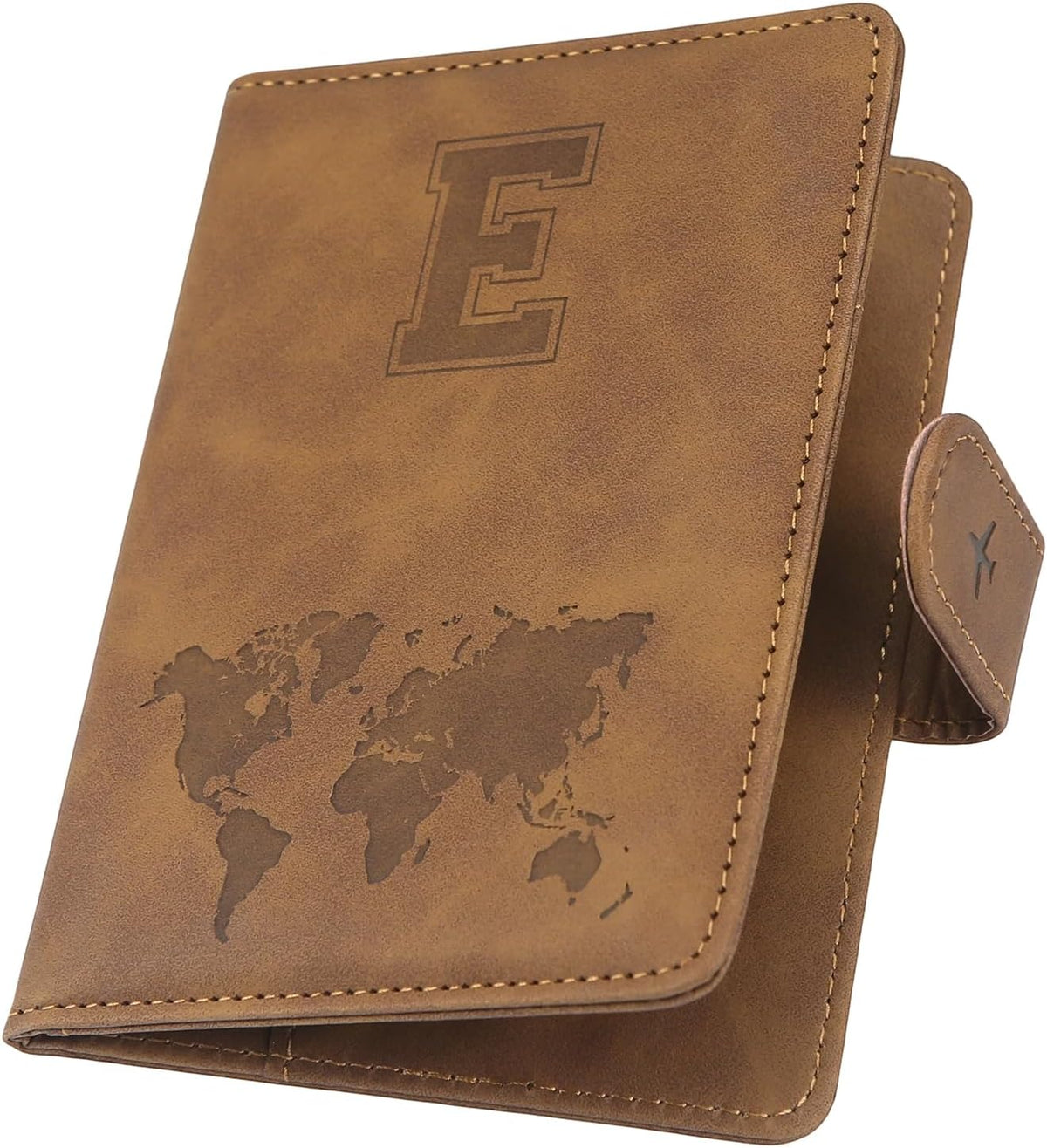 Passport Cover-Passport Holder Travel Wallet-RFID Blocking Passport Case Travel Accessories Card Holder Wallet Unisex Travel Gifts (Black)
