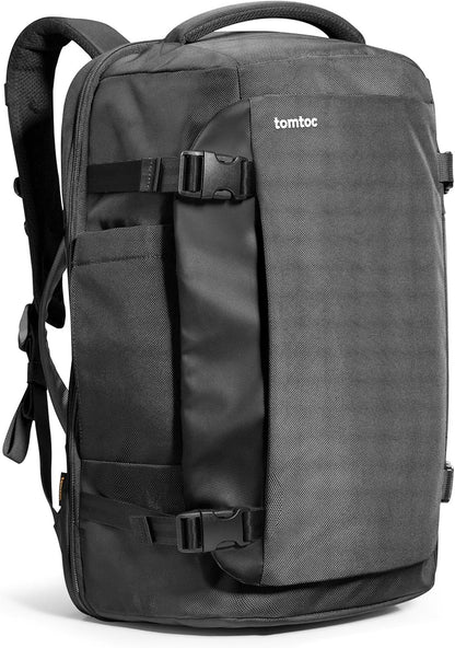 Travel Backpack 40L, TSA Friendly Flight Approved Carry-on Luggage Hand Water-resistant Lightweight Business Rucksack, Durable Large Weekender Bag Daypack Fits 17.3 Inch Laptop