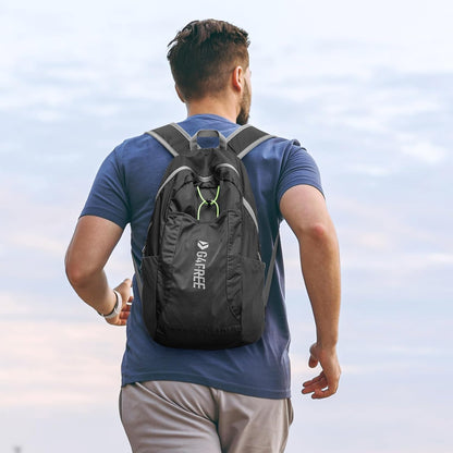 24L Lightweight Packable Hiking Backpack Sport Travel Daypack Water Resistant for Women Men | Water Resistant Material, 11.4*7.9*18.5 in, Outdoor Sports, Travel, Hiking, Day trips, Cycling, Daily Use, Foldable Backpack