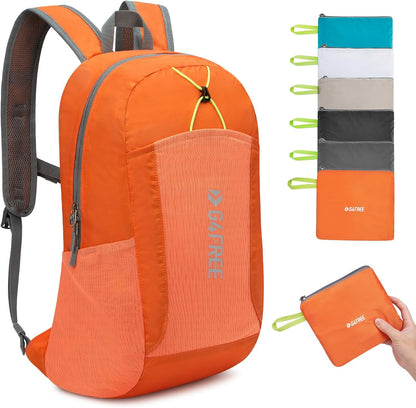 24L Lightweight Packable Hiking Backpack Sport Travel Daypack Water Resistant for Women Men | Water Resistant Material, 11.4*7.9*18.5 in, Outdoor Sports, Travel, Hiking, Day trips, Cycling, Daily Use, Foldable Backpack