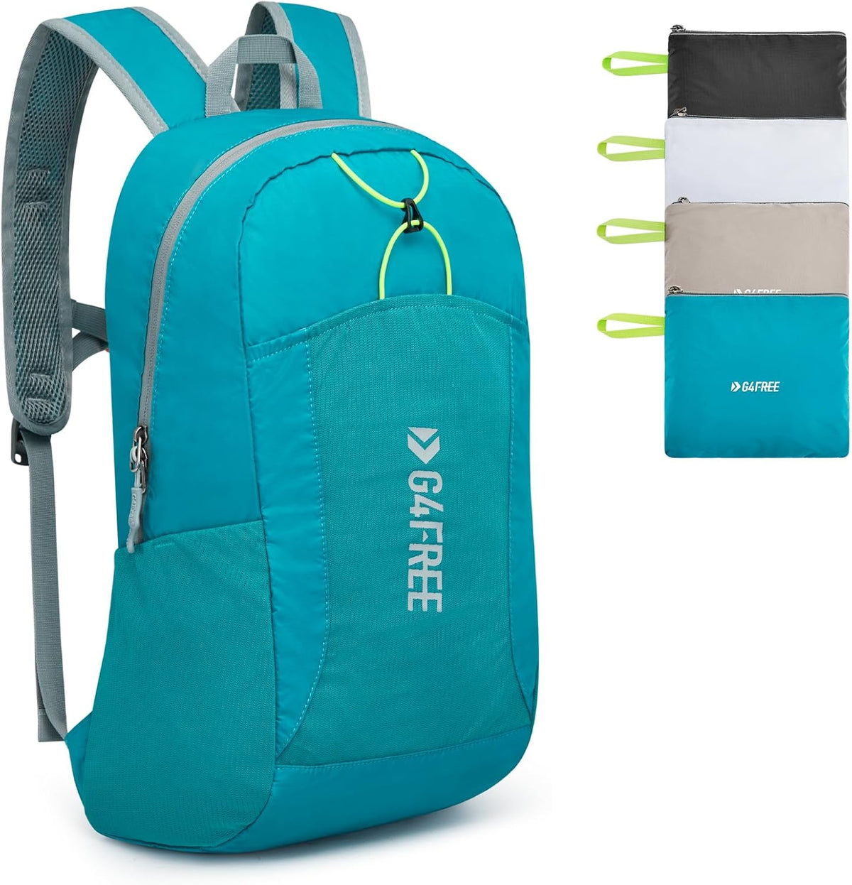 24L Lightweight Packable Hiking Backpack Sport Travel Daypack Water Resistant for Women Men | Water Resistant Material, 11.4*7.9*18.5 in, Outdoor Sports, Travel, Hiking, Day trips, Cycling, Daily Use, Foldable Backpack