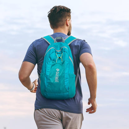 24L Lightweight Packable Hiking Backpack Sport Travel Daypack Water Resistant for Women Men | Water Resistant Material, 11.4*7.9*18.5 in, Outdoor Sports, Travel, Hiking, Day trips, Cycling, Daily Use, Foldable Backpack