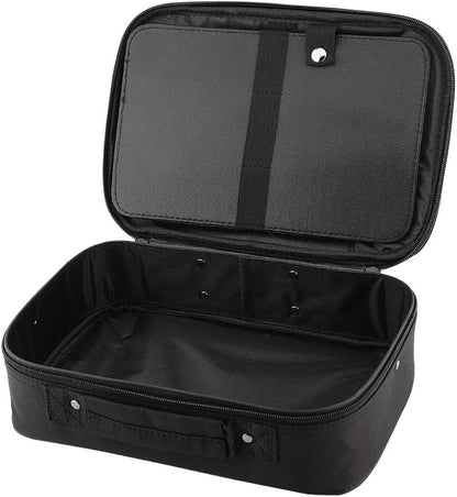 Hairdressing Tools Storage Carrying Case, Professional Multi-functional Hair Stylist Hairdresser Designer Session Bag Beauty Cosmetics Toiletry Organizer Holder Hairdressing