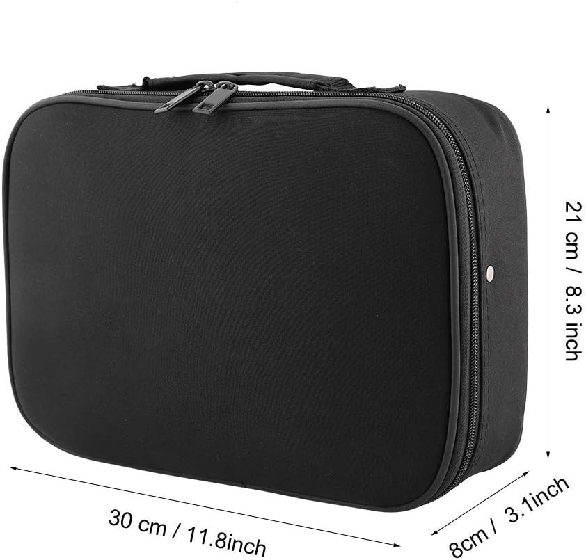 Hairdressing Tools Storage Carrying Case, Professional Multi-functional Hair Stylist Hairdresser Designer Session Bag Beauty Cosmetics Toiletry Organizer Holder Hairdressing