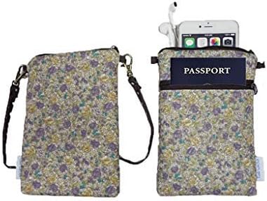 Women Crossbody Shoulder Travel Zippered Wallet Purse Clutch Phone Bag w/Detachable Strap (Wine Red)