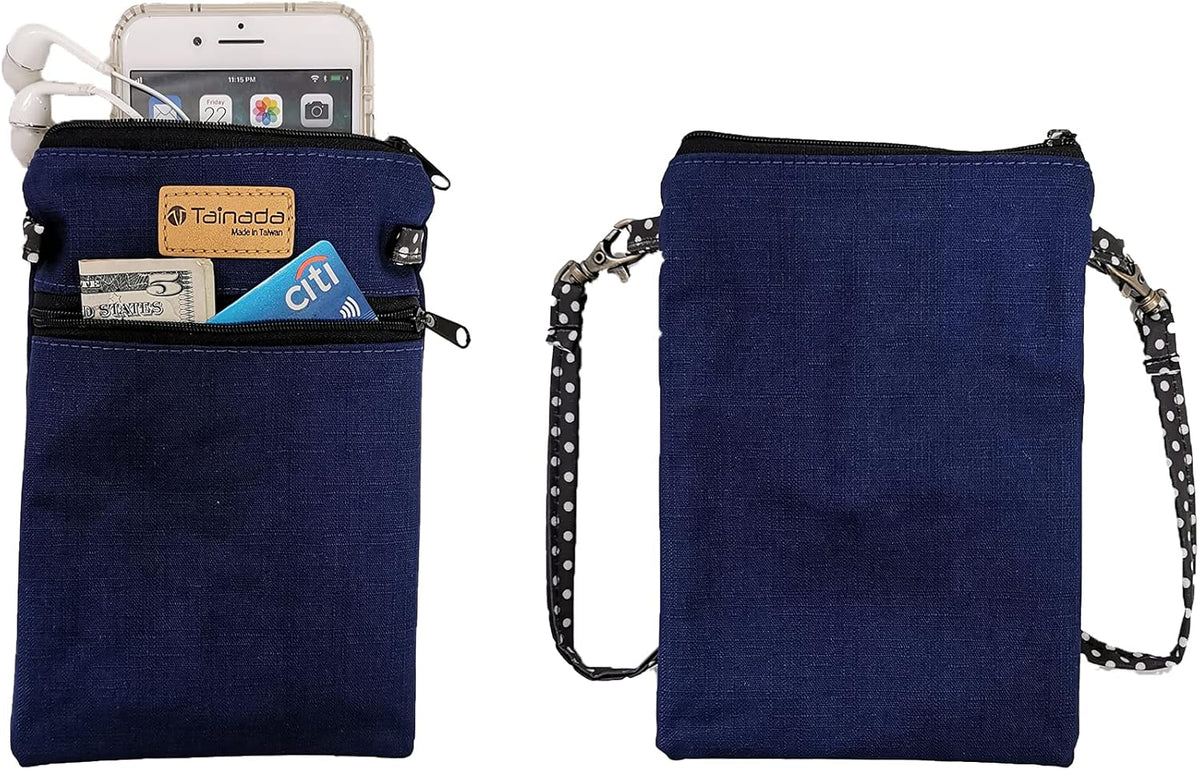 Women Crossbody Shoulder Travel Zippered Wallet Purse Clutch Phone Bag w/Detachable Strap (Wine Red)