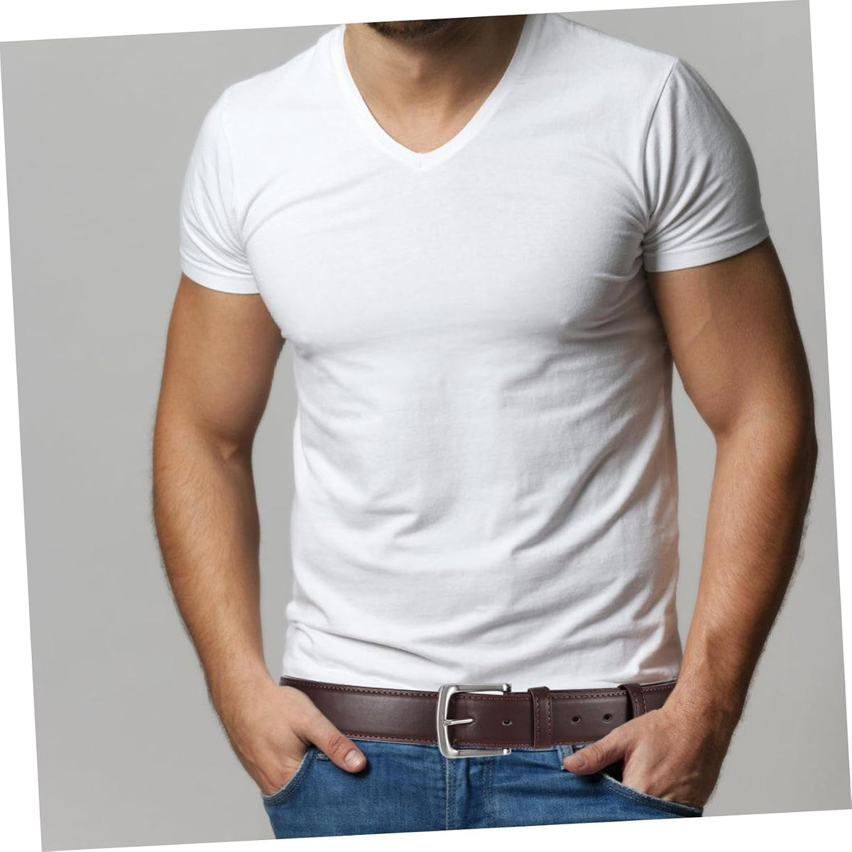 Money Belt with Concealed Storage for Travel -theft Waist Belt with Hidden Pouch for Men Brown Zipper Wallet for Securely Storing Valuables