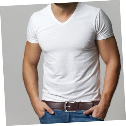 Money Belt with Concealed Storage for Travel -theft Waist Belt with Hidden Pouch for Men Brown Zipper Wallet for Securely Storing Valuables