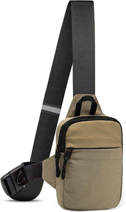 Mini Sling Bag Men Small Crossbody Bag Women Fanny Packs Casual Personal Pocket Bag Backpack Phone Chest Bag