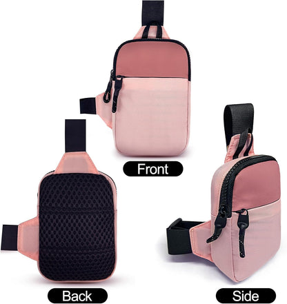 Mini Sling Bag Men Small Crossbody Bag Women Fanny Packs Casual Personal Pocket Bag Backpack Phone Chest Bag