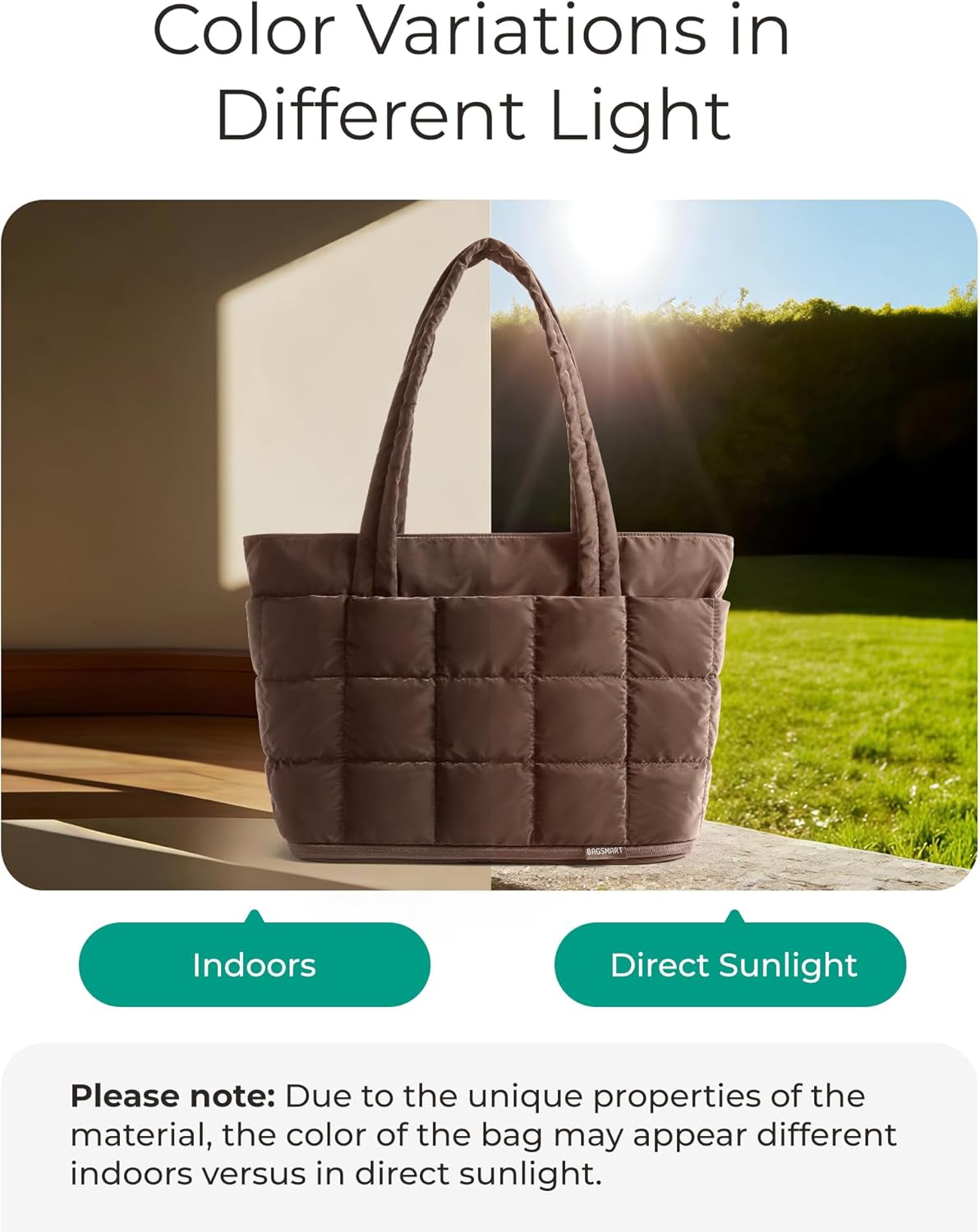 Expandable Tote Bag for Women, Puffer Work Tote Handbag, Quilted Carry On Bag for Travel Gym