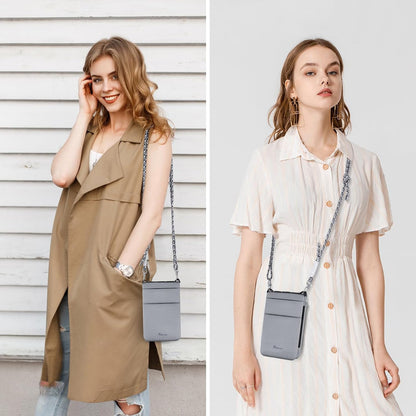 Small Crossbody Bag Cell Phone Purse for Women Lightweight RFID Anti-Theft Water-Resistant Adjustable Strap Phone/Keys