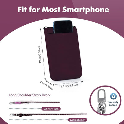 Small Crossbody Bag Cell Phone Purse for Women Lightweight RFID Anti-Theft Water-Resistant Adjustable Strap Phone/Keys