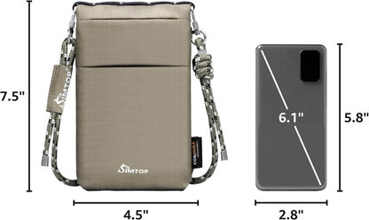 Small Crossbody Bag Cell Phone Purse for Women Lightweight RFID Anti-Theft Water-Resistant Adjustable Strap Phone/Keys