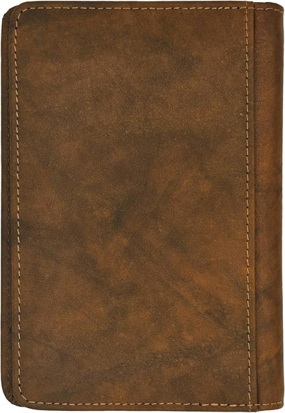 Chambray Basic Genuine Leather RFID Passport Cover