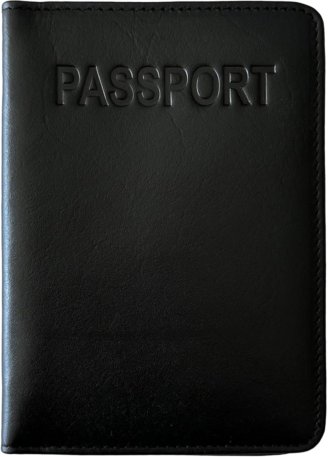 Chambray Basic Genuine Leather RFID Passport Cover