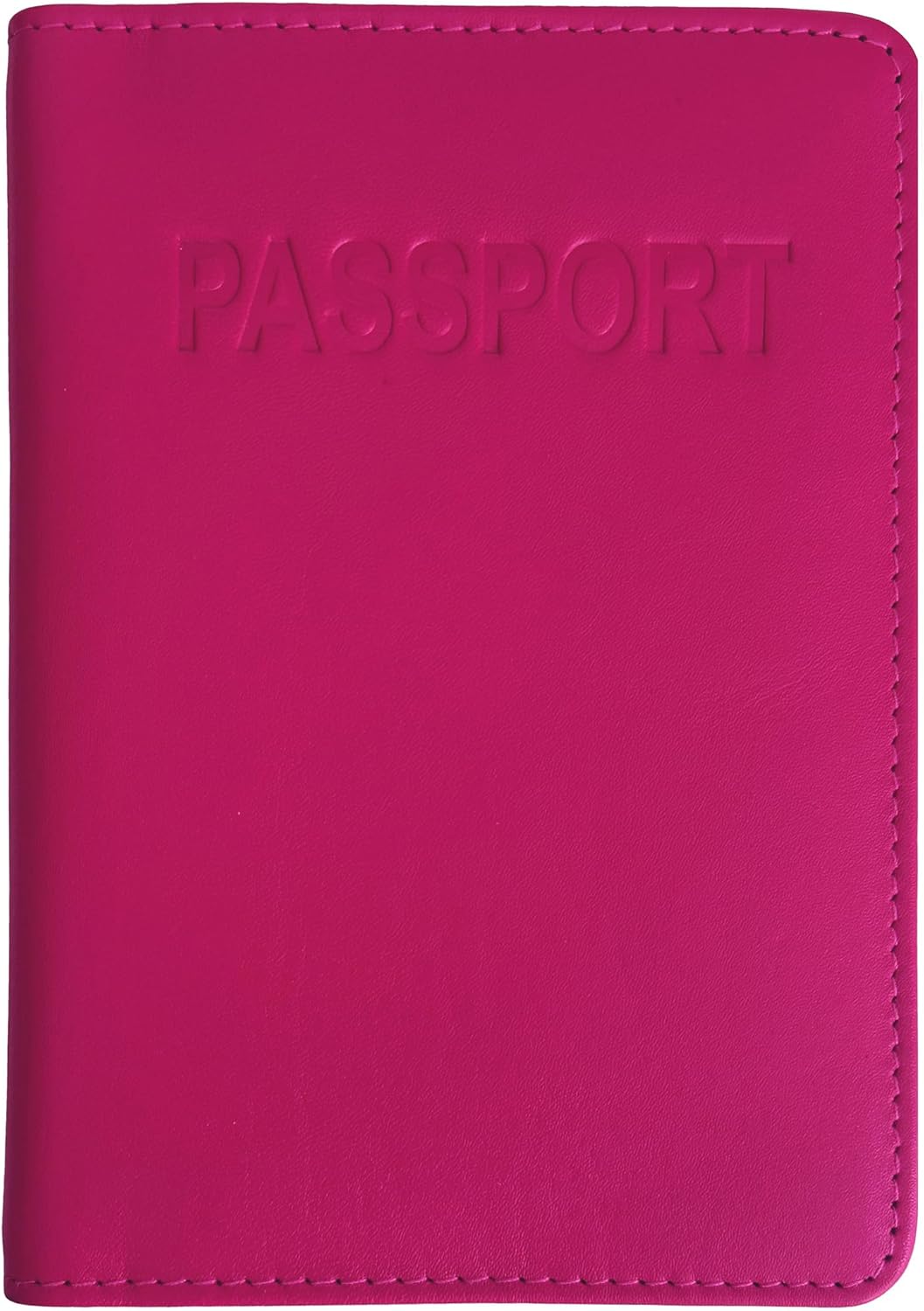 Chambray Basic Genuine Leather RFID Passport Cover