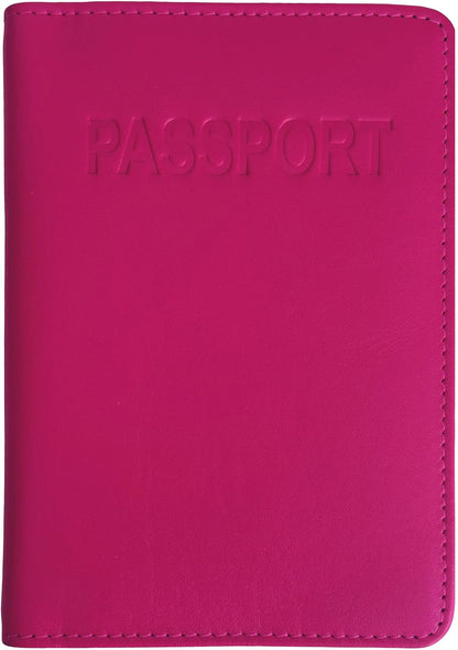 Chambray Basic Genuine Leather RFID Passport Cover