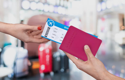 Chambray Basic Genuine Leather RFID Passport Cover