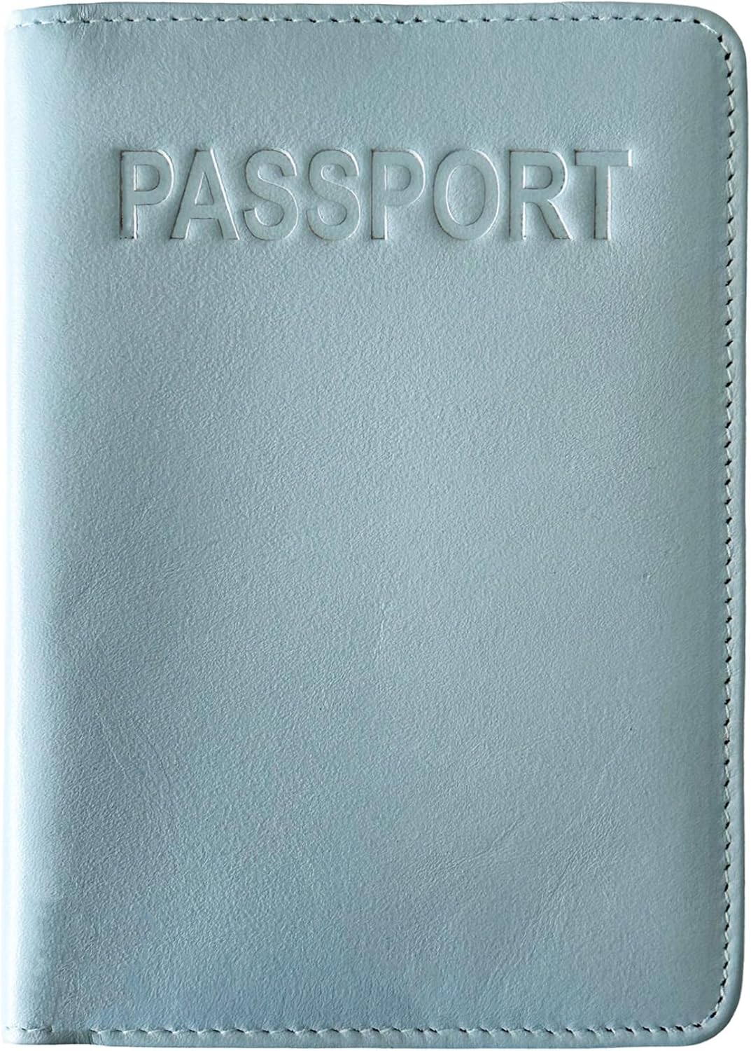 Chambray Basic Genuine Leather RFID Passport Cover