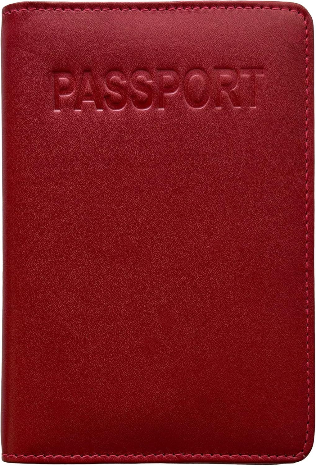 Chambray Basic Genuine Leather RFID Passport Cover