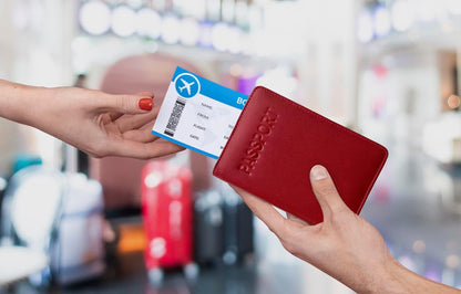 Chambray Basic Genuine Leather RFID Passport Cover