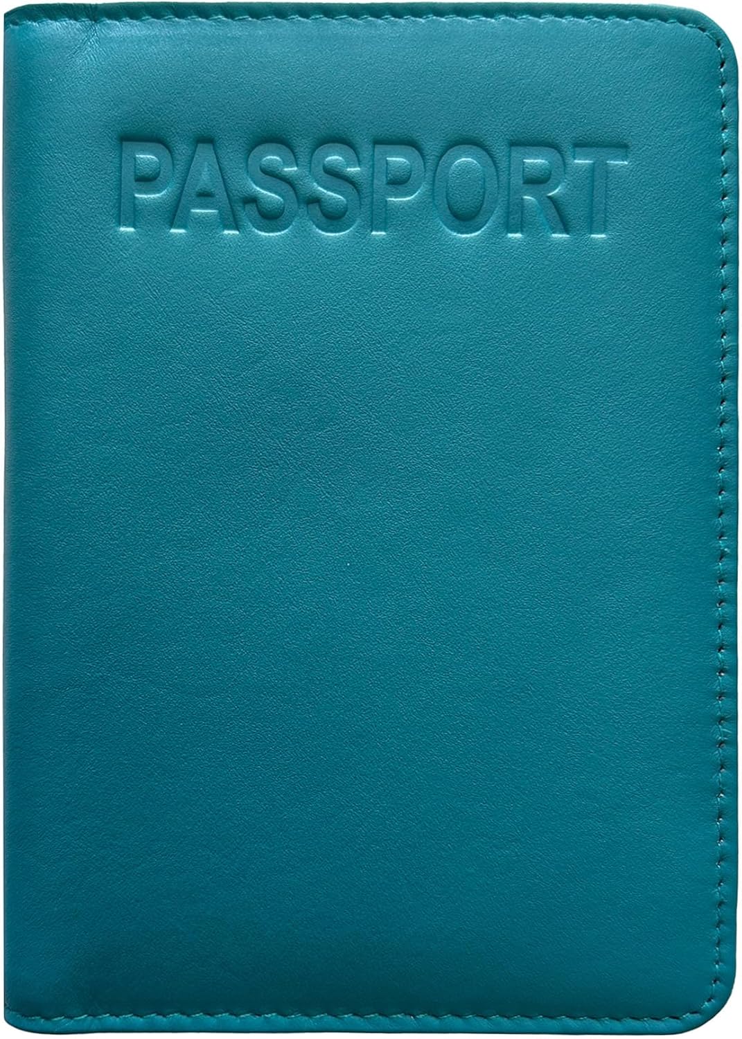 Chambray Basic Genuine Leather RFID Passport Cover