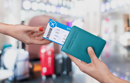 Chambray Basic Genuine Leather RFID Passport Cover