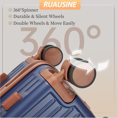 Hardside Carry on Luggage Airline Approved with Spinner Wheel