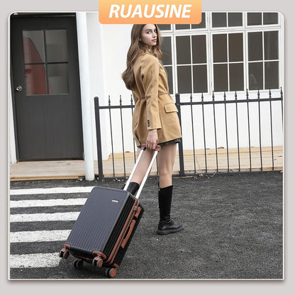 Hardside Carry on Luggage Airline Approved with Spinner Wheel