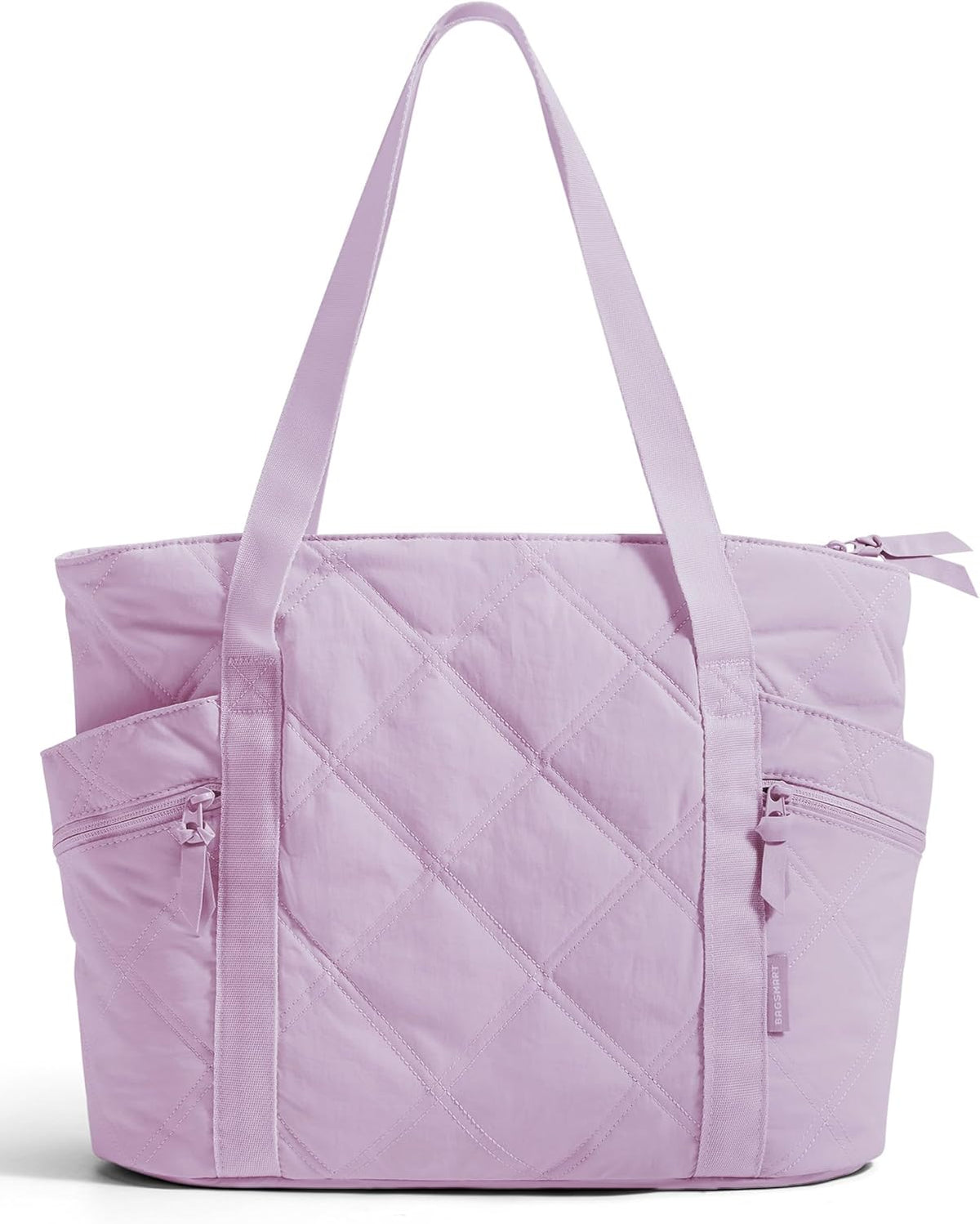 Crush Tote Bag for Women, 20L Puffer Work Tote with Zipper, Travel Essentials Quilted Nurse Hospital Bag