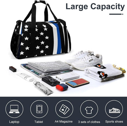 Large Capacity Duffel Bag for Gym Sports Travel Simple Organization Weekender Overnight